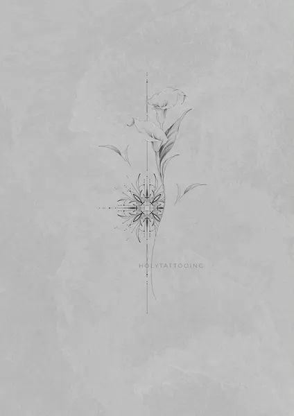 flowers tattoo
