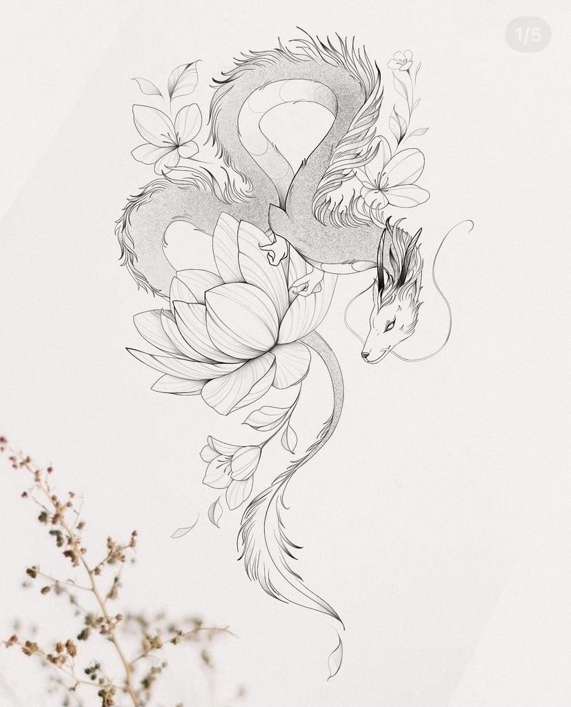 flowers tattoo