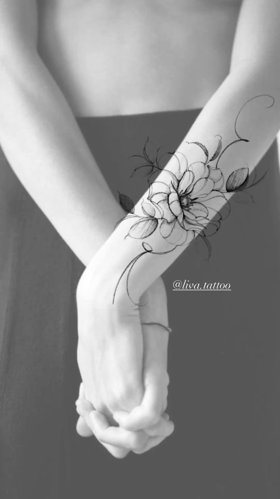 flowers tattoo