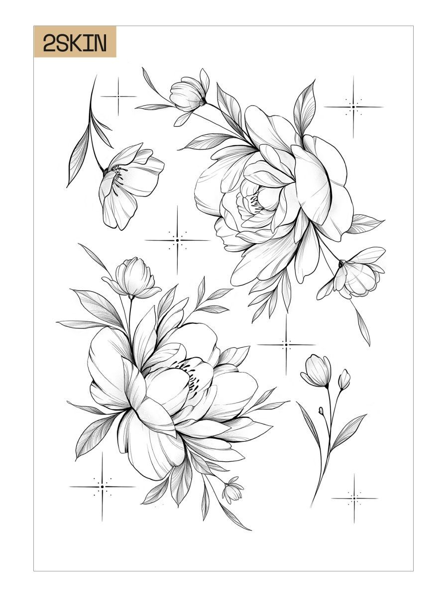 flowers tattoo