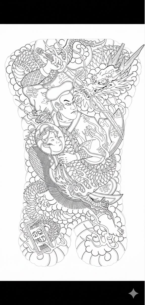 900+ ý tưởng hay nhất về Samurai tattoo trong 2026