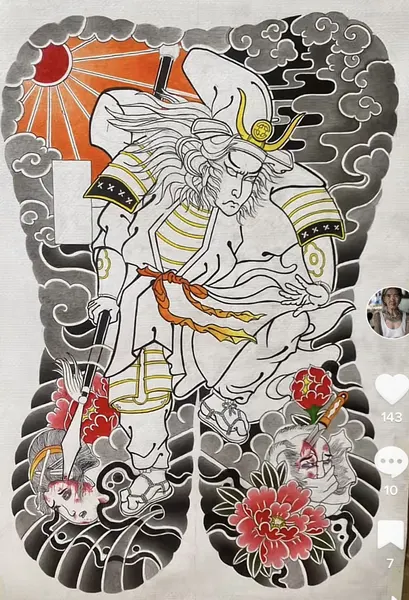 900+ ý tưởng hay nhất về Samurai tattoo trong 2026