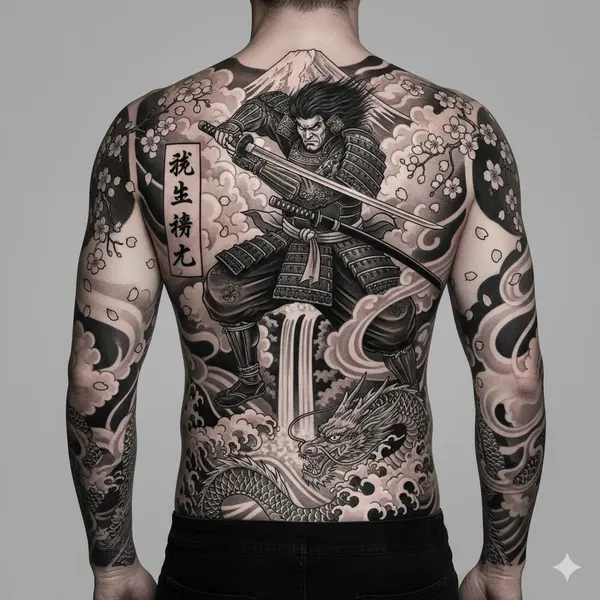 900+ ý tưởng hay nhất về Samurai tattoo trong 2026
