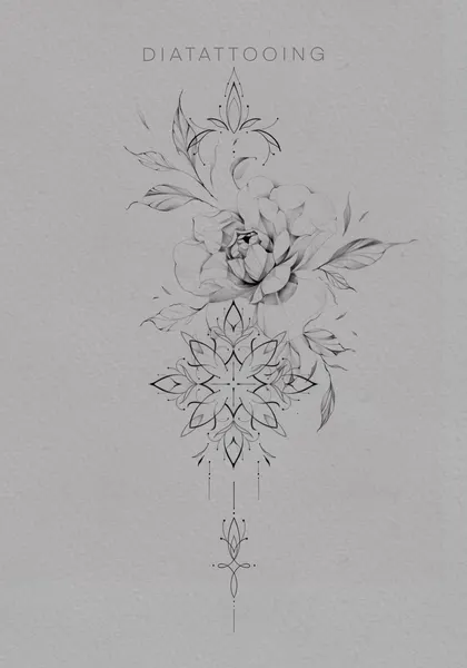 flowers tattoo