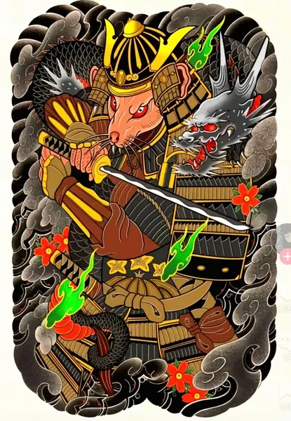 900+ ý tưởng hay nhất về Samurai tattoo trong 2026
