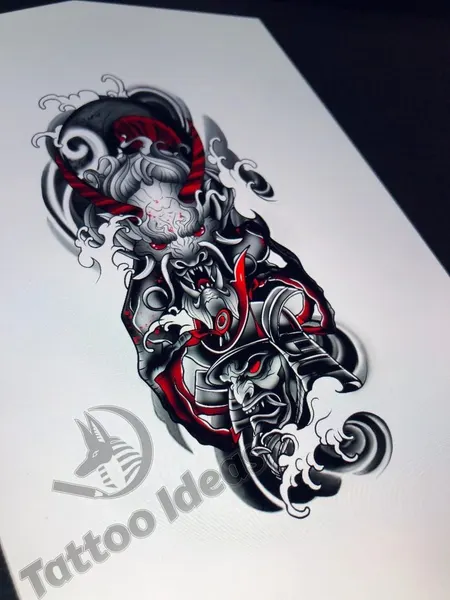 900+ ý tưởng hay nhất về Samurai tattoo trong 2026