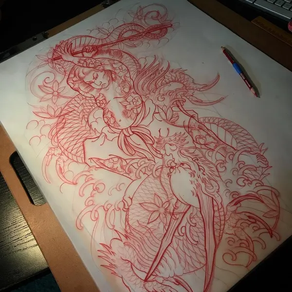 900+ ý tưởng hay nhất về Samurai tattoo trong 2026