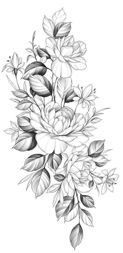 flowers tattoo