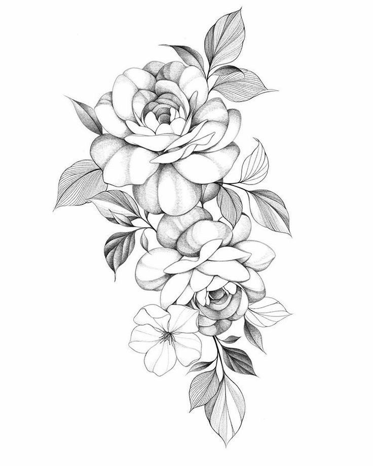 flowers tattoo