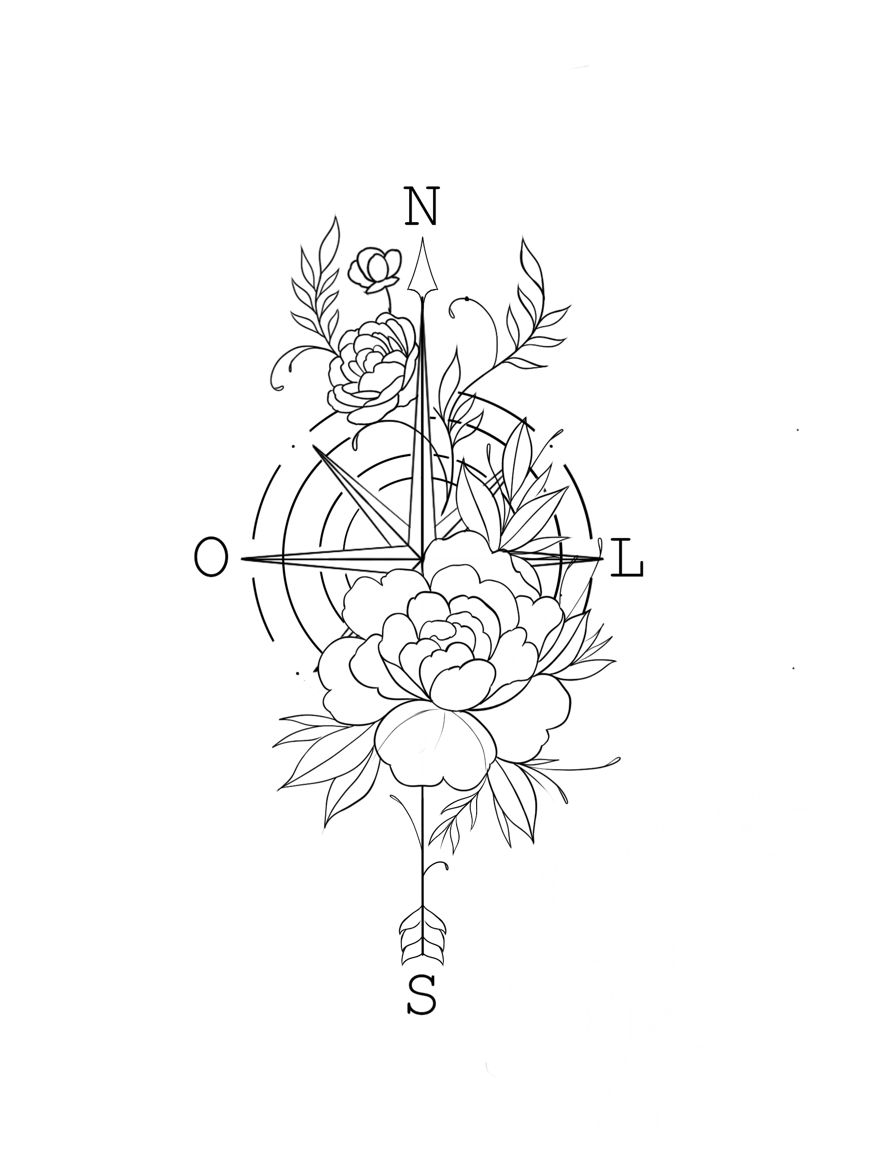 flowers tattoo