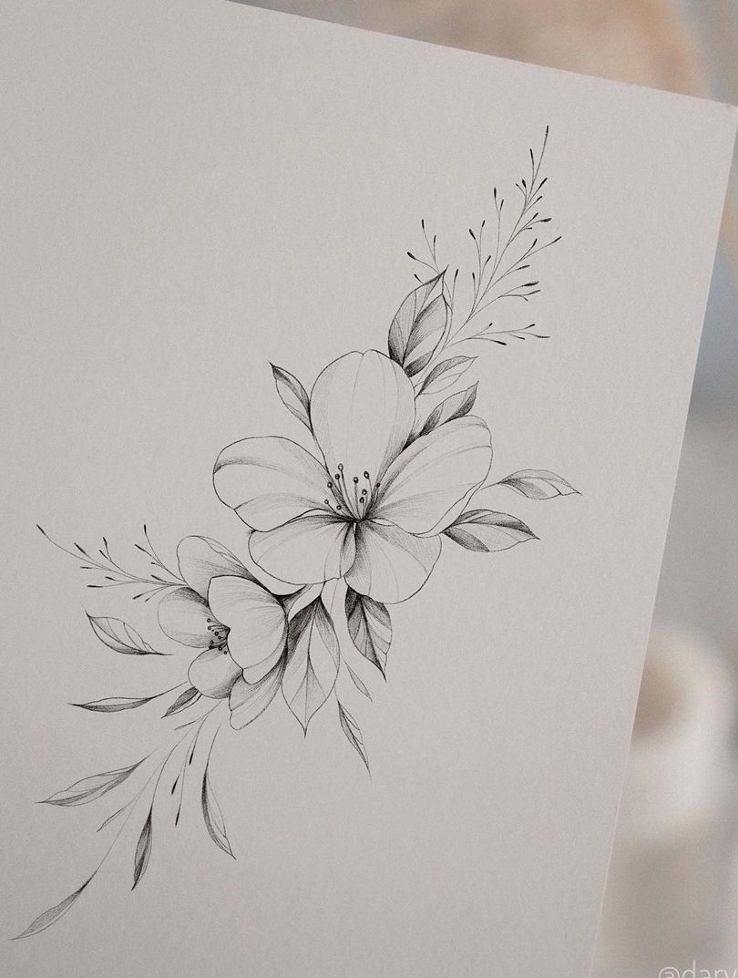 flowers tattoo
