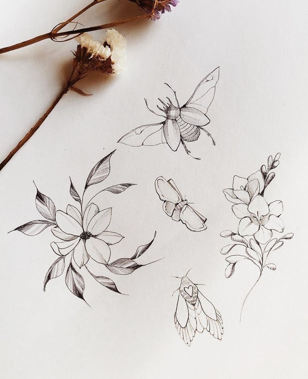 flowers tattoo