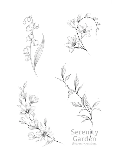 flowers tattoo