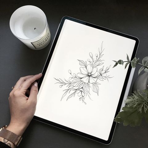 flowers tattoo