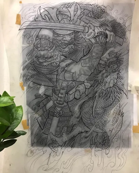 Samurai tattoo idea