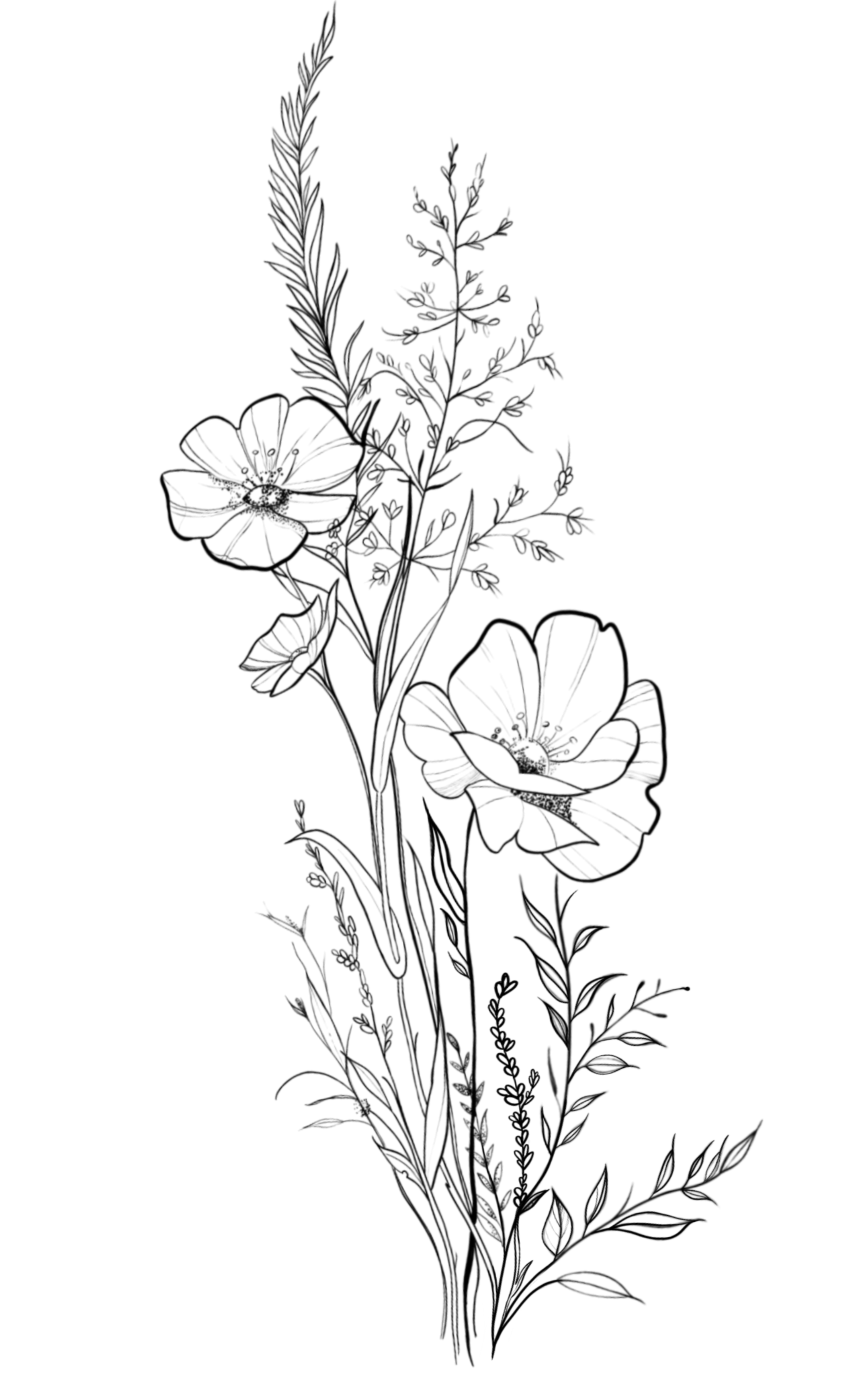 flowers tattoo