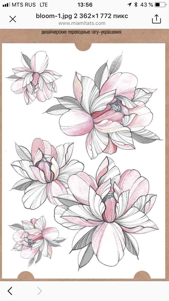 flowers tattoo