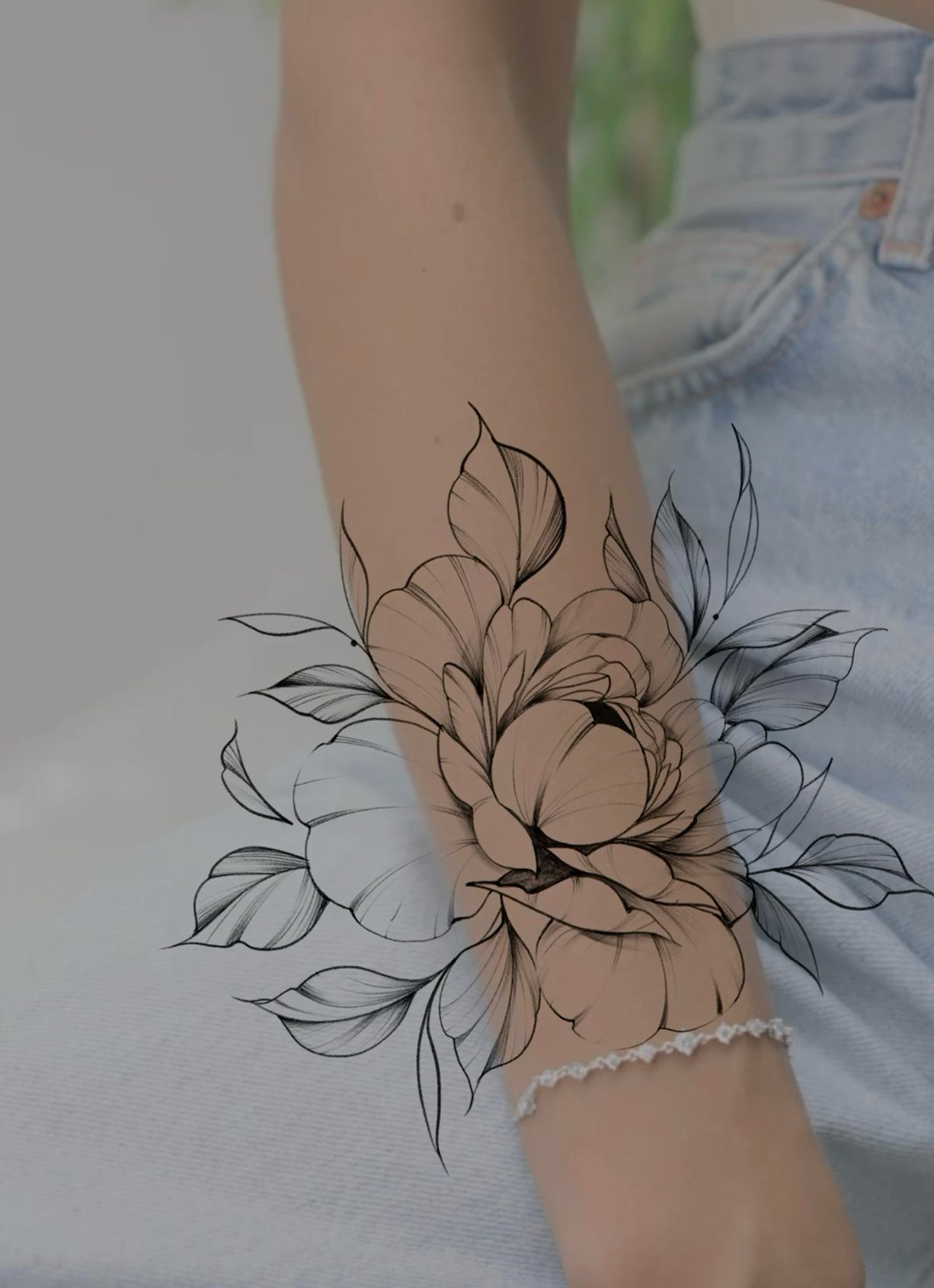 flowers tattoo