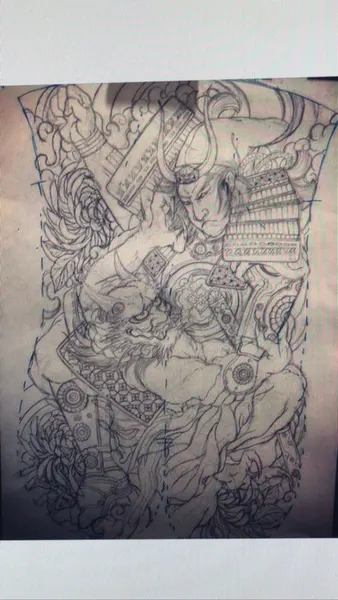 900+ ý tưởng hay nhất về Samurai tattoo trong 2026