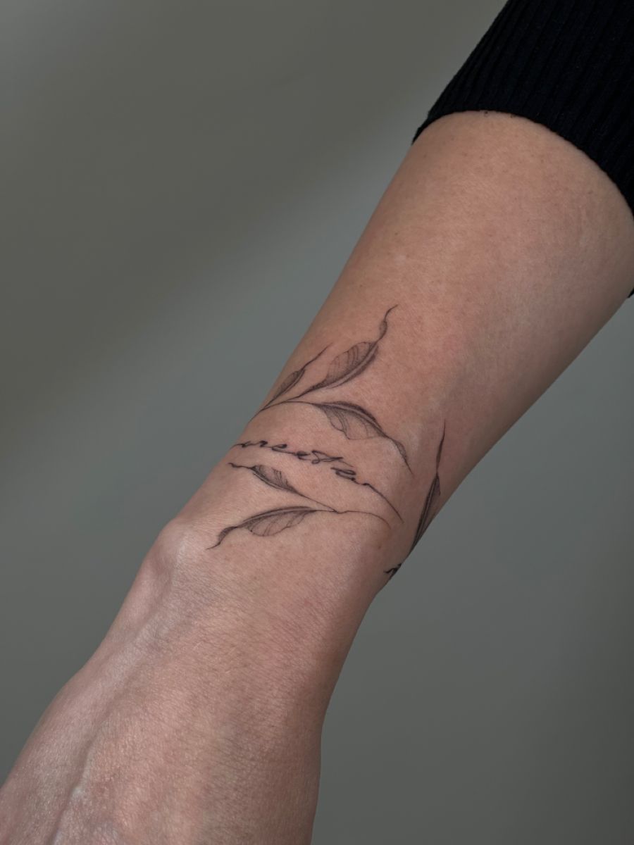 flowers tattoo