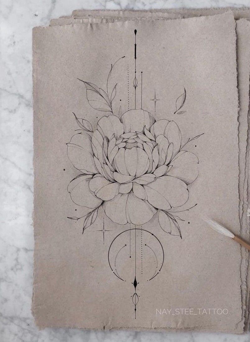 flowers tattoo