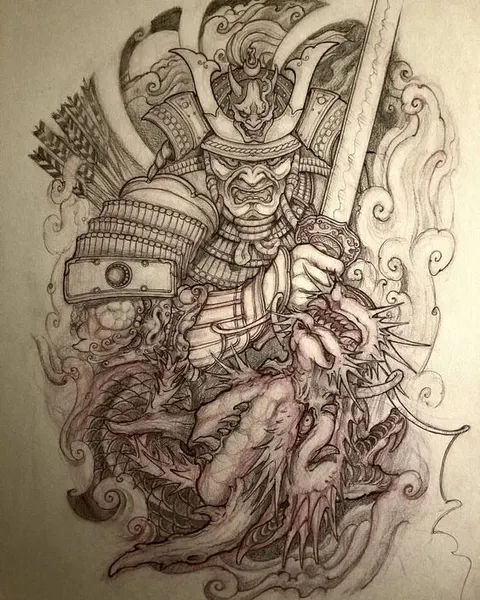 900+ ý tưởng hay nhất về Samurai tattoo trong 2026