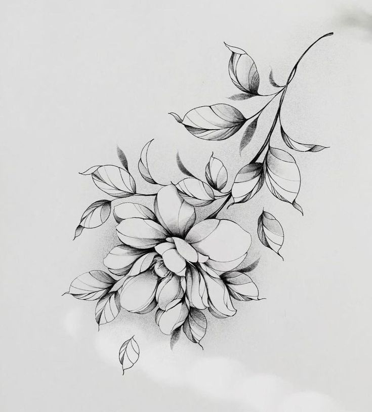 flowers tattoo