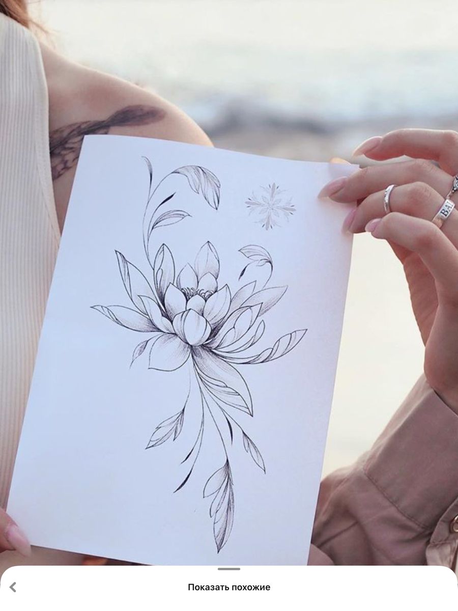 flowers tattoo
