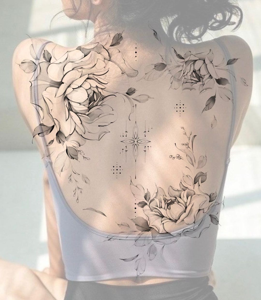 flowers tattoo
