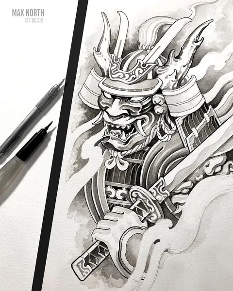 900+ ý tưởng hay nhất về Samurai tattoo trong 2026