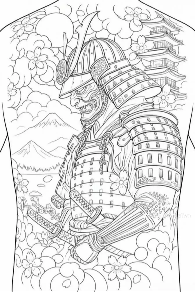 900+ ý tưởng hay nhất về Samurai tattoo trong 2026