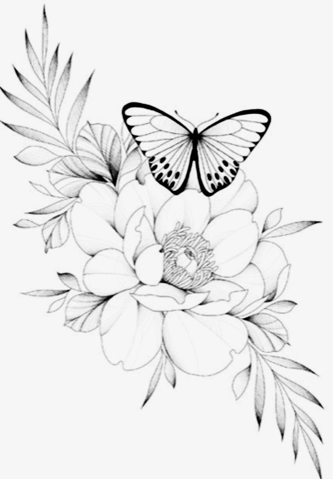 flowers tattoo