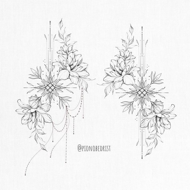 flowers tattoo