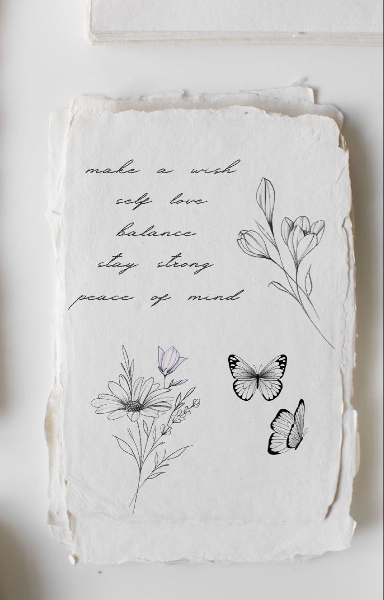 flowers tattoo