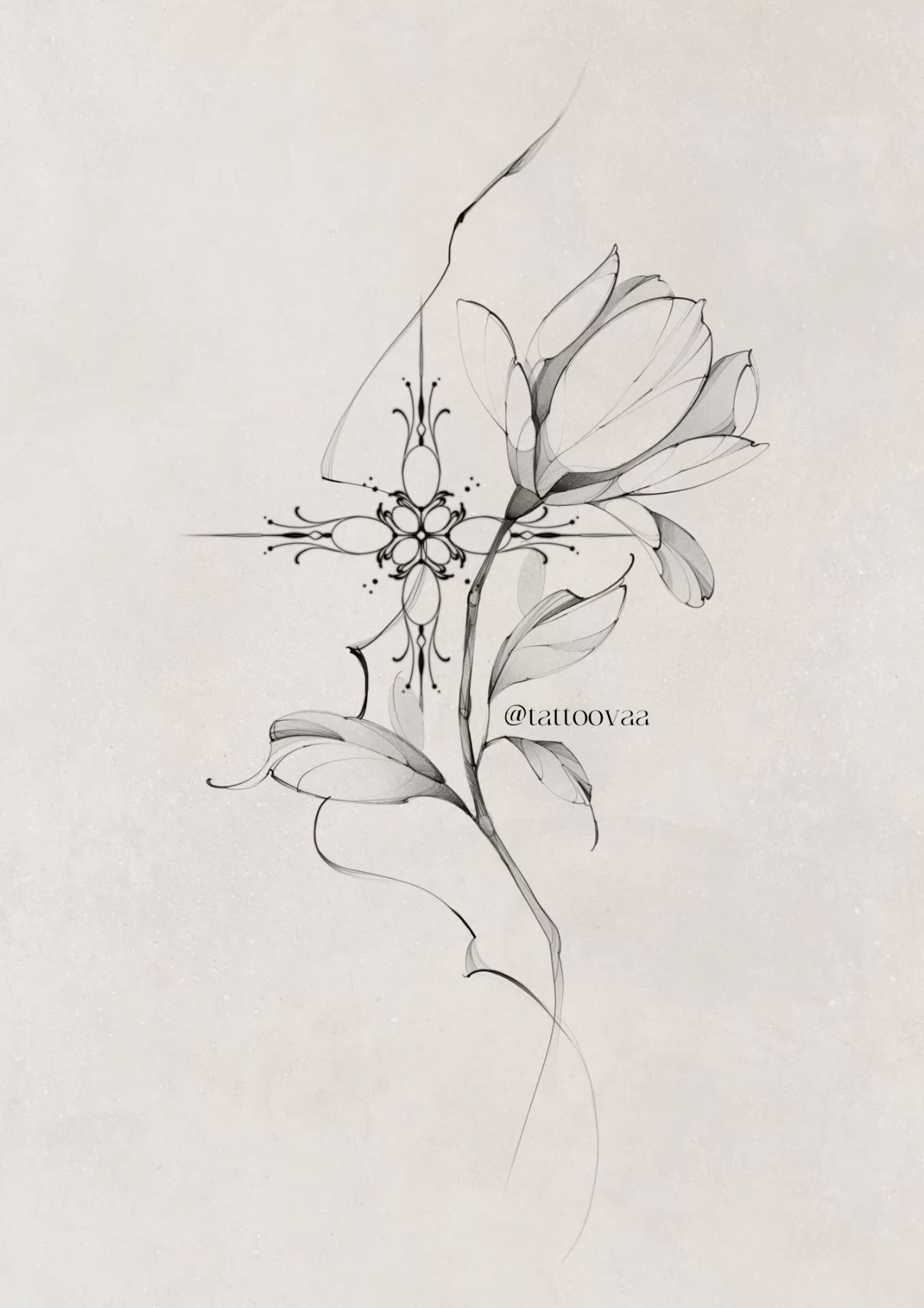 flowers tattoo