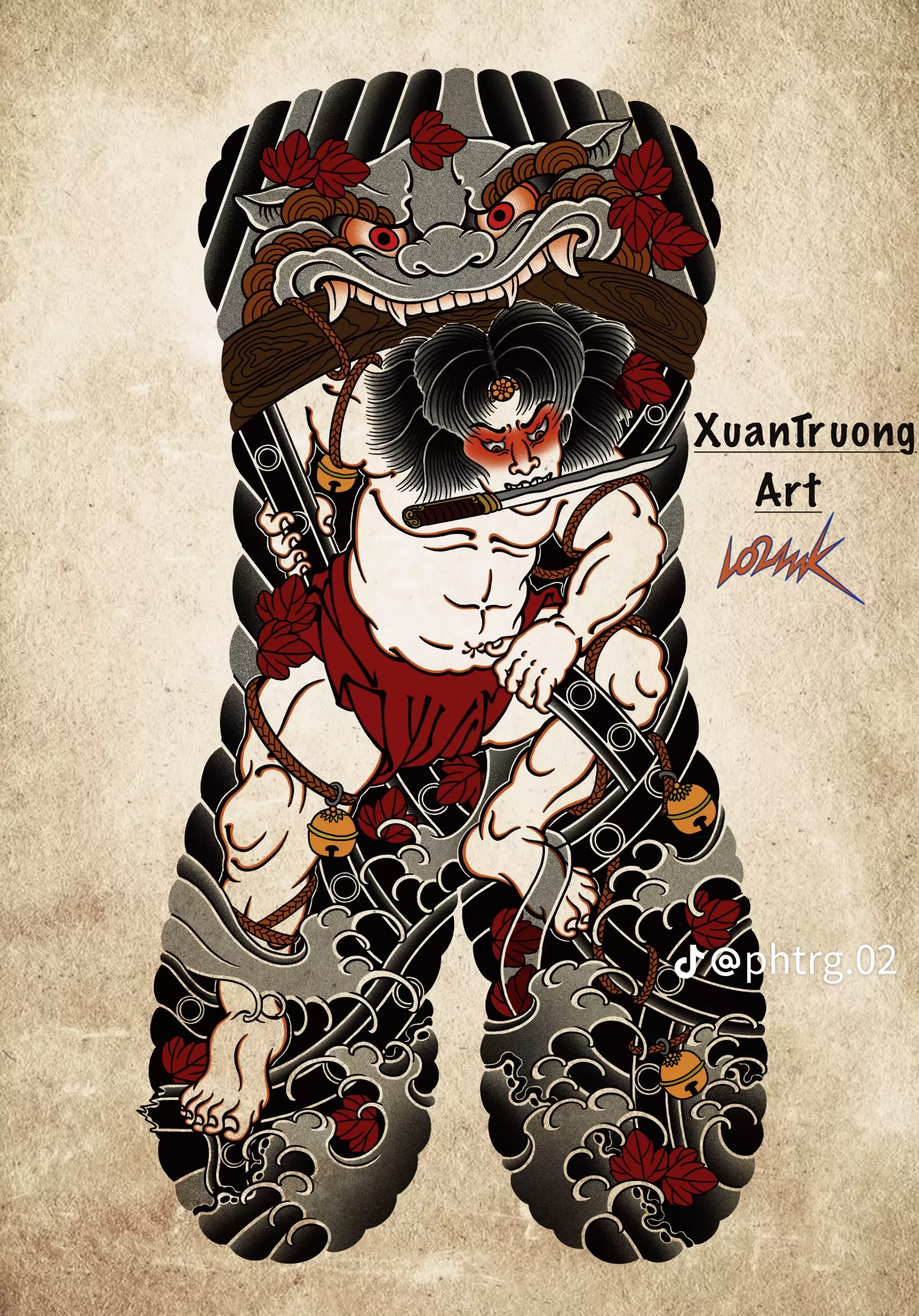 900+ ý tưởng hay nhất về Samurai tattoo trong 2026