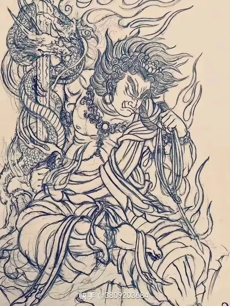 Samurai tattoo idea