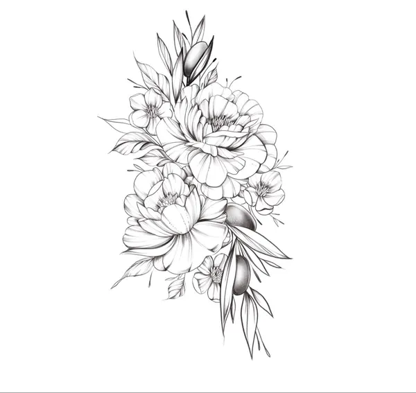 flowers tattoo