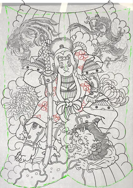 900+ ý tưởng hay nhất về Samurai tattoo trong 2026