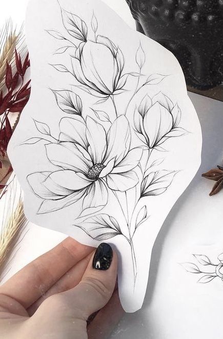 flowers tattoo