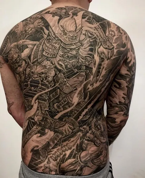 900+ ý tưởng hay nhất về Samurai tattoo trong 2026