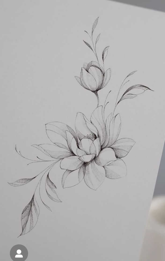 flowers tattoo