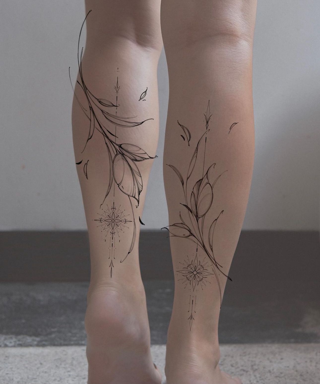 flowers tattoo