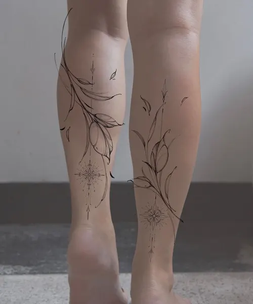 flowers tattoo