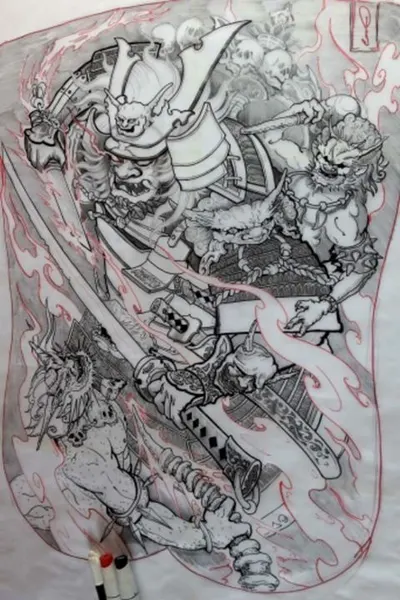 900+ ý tưởng hay nhất về Samurai tattoo trong 2026