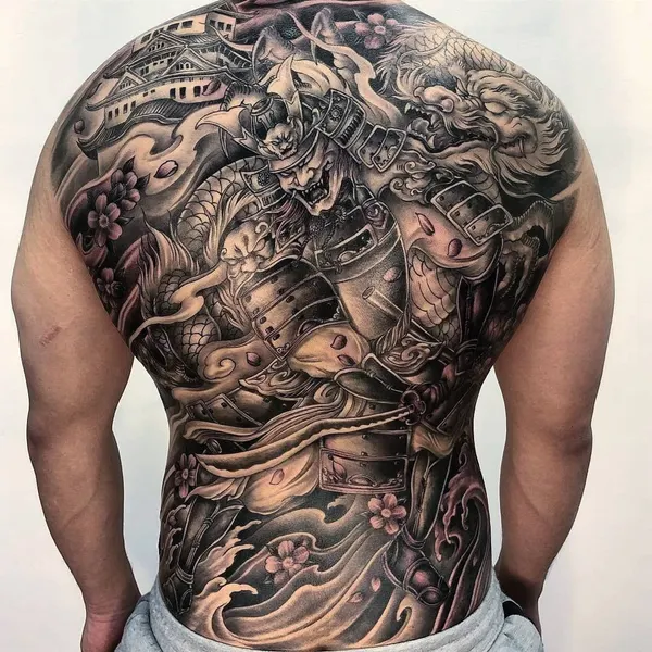 900+ ý tưởng hay nhất về Samurai tattoo trong 2026