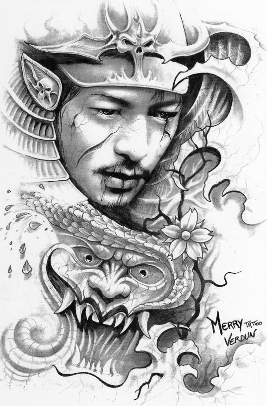 900+ ý tưởng hay nhất về Samurai tattoo trong 2026