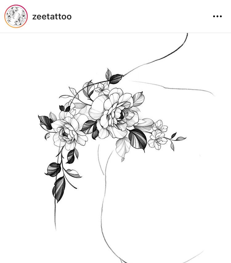 flowers tattoo
