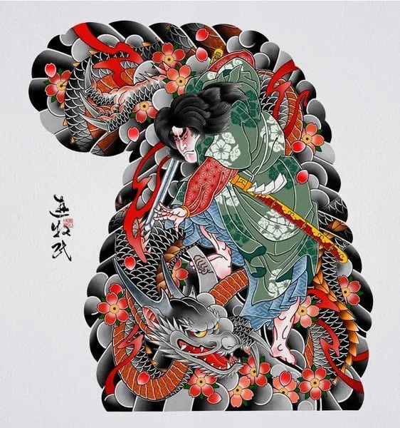900+ ý tưởng hay nhất về Samurai tattoo trong 2026
