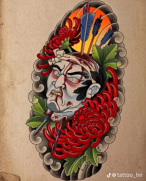 900+ ý tưởng hay nhất về Samurai tattoo trong 2026